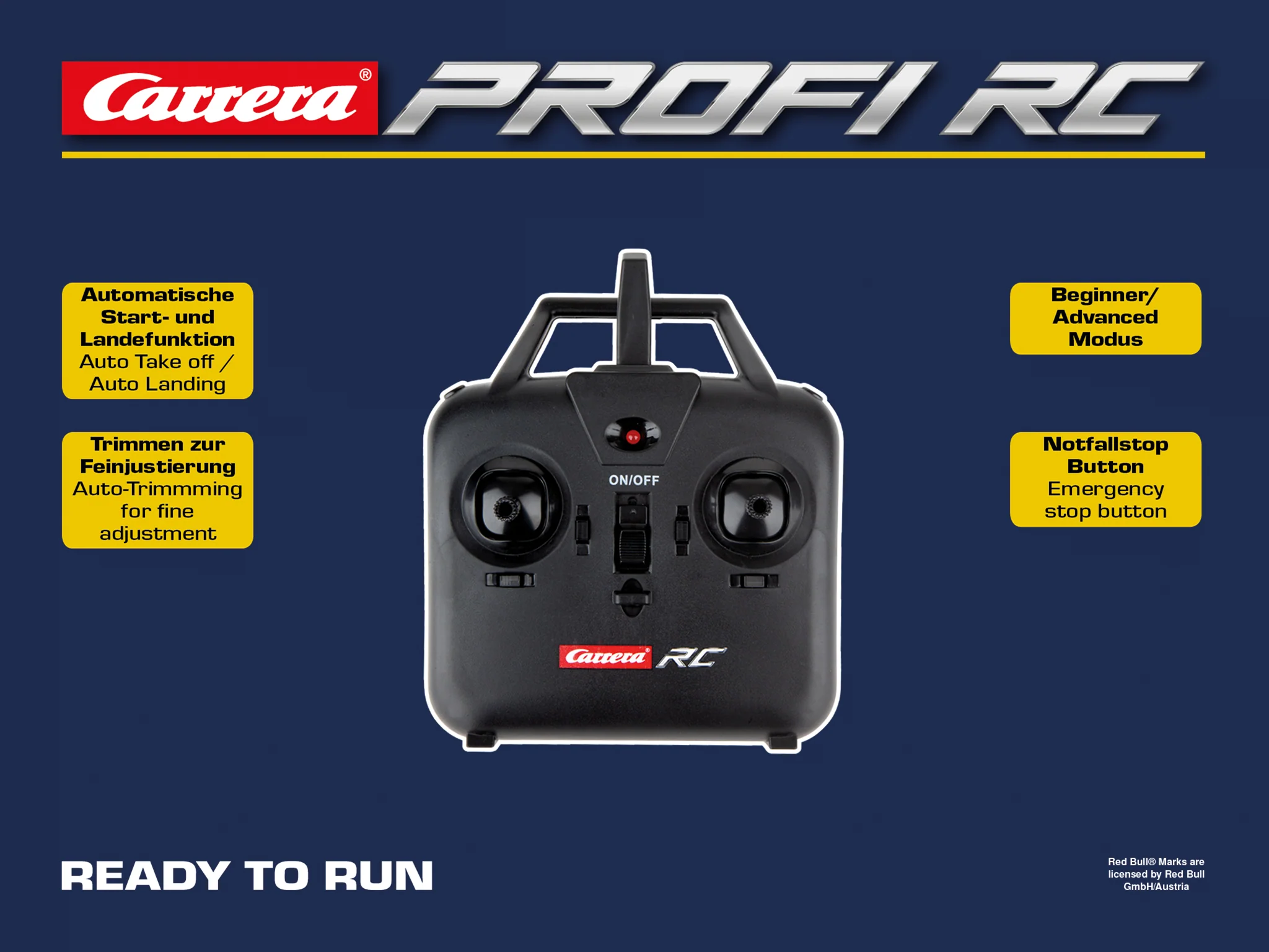 2,4GHz Red Bull BO 105 C - Carrera Profi RC - Image 11