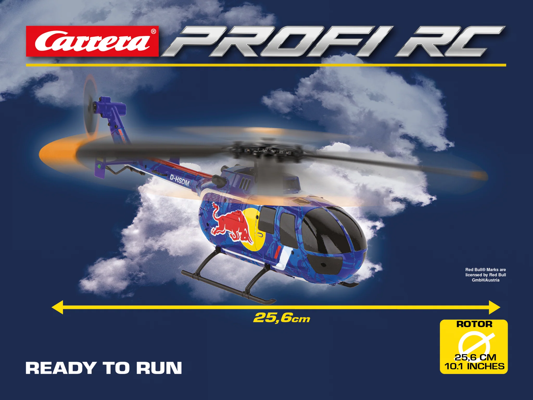 2,4GHz Red Bull BO 105 C - Carrera Profi RC - Image 9