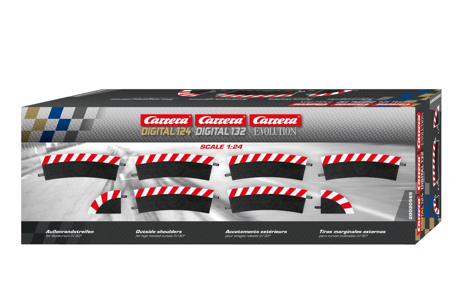 Outside Shoulder for high banked curve 2/30° (6), end piece (2) - Image 2
