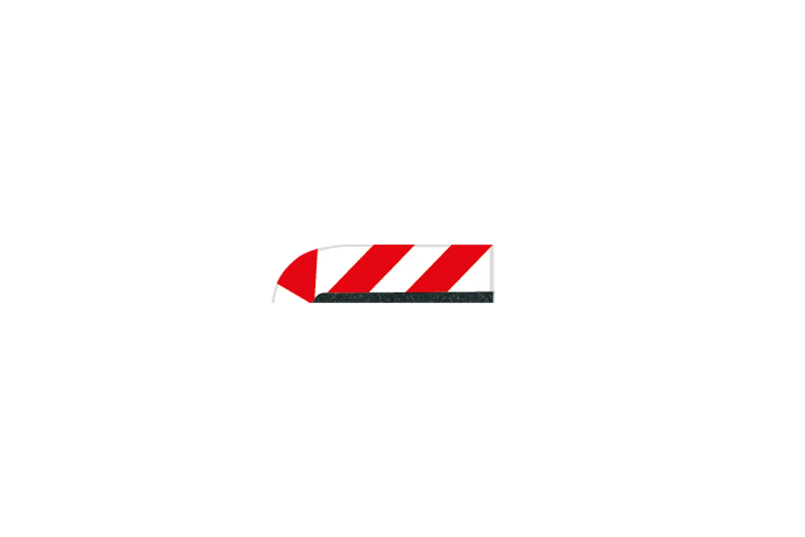 Endpiece for inside shoulder high banked curve (4), narrow