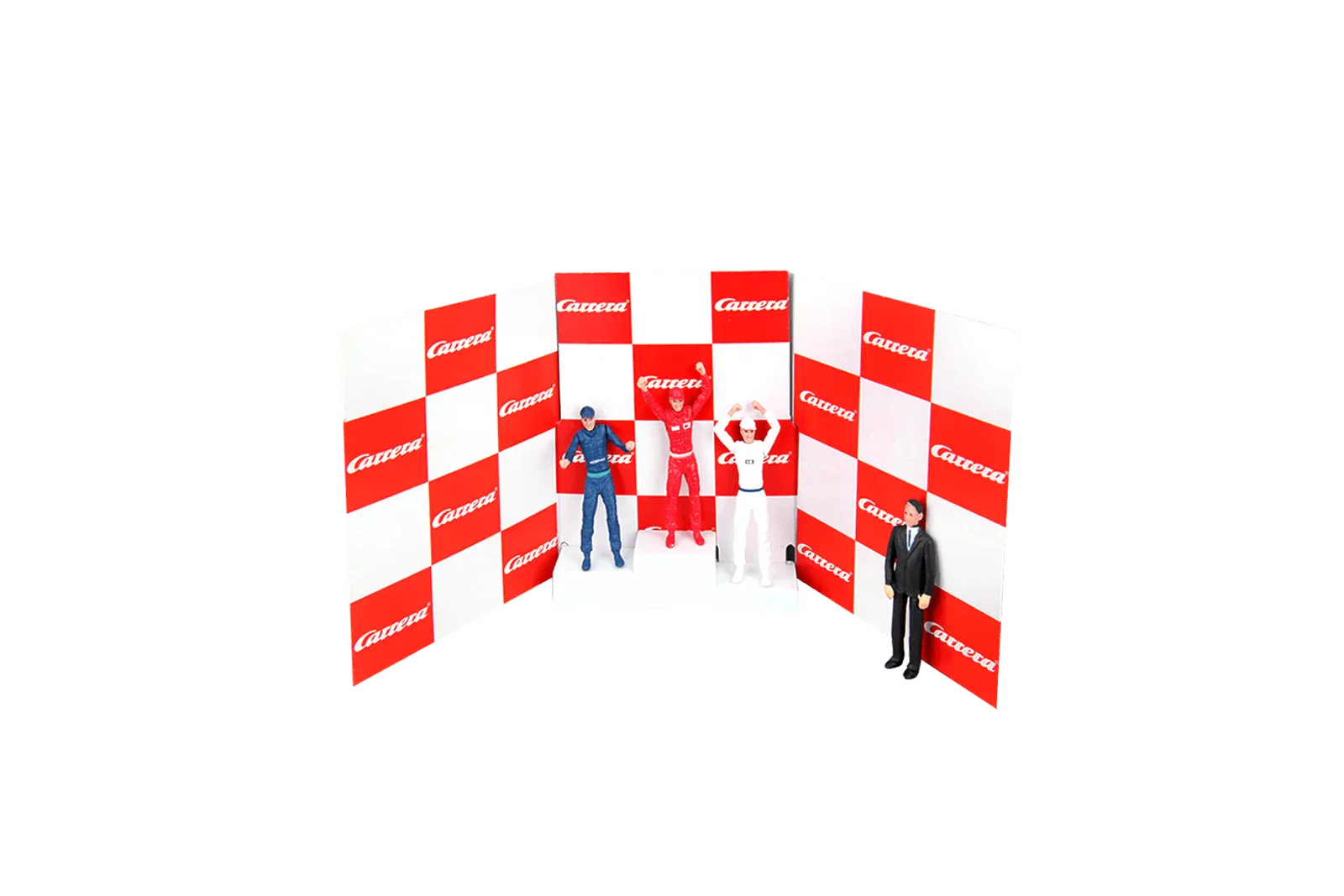 Victors' podium with set of figures - Image 2