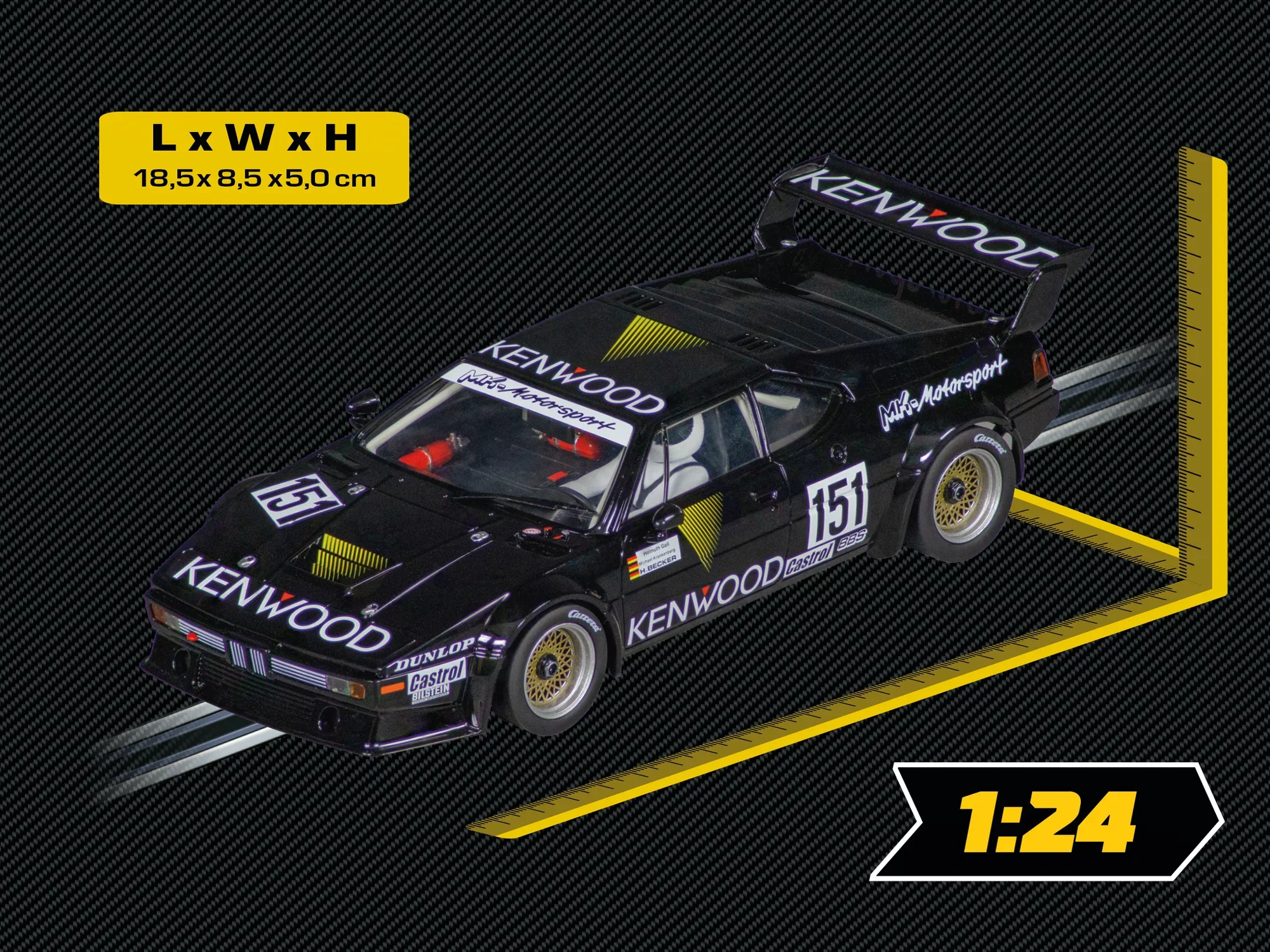 BMW M1 Procar "MK-Motorsport, No.151" DRM 1986 - Image 6