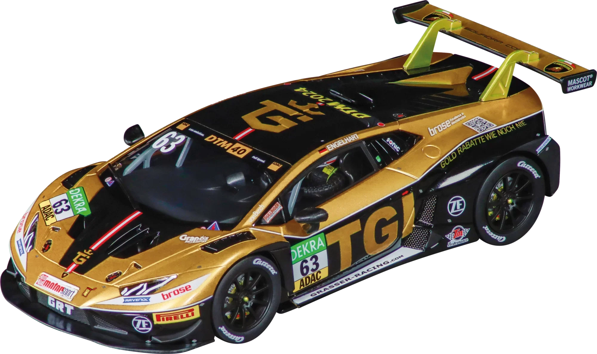 Lamborghini Huracán GT3 Evo2 "GRT Grasser Racing, No.63" DTM 2024 - Image 2