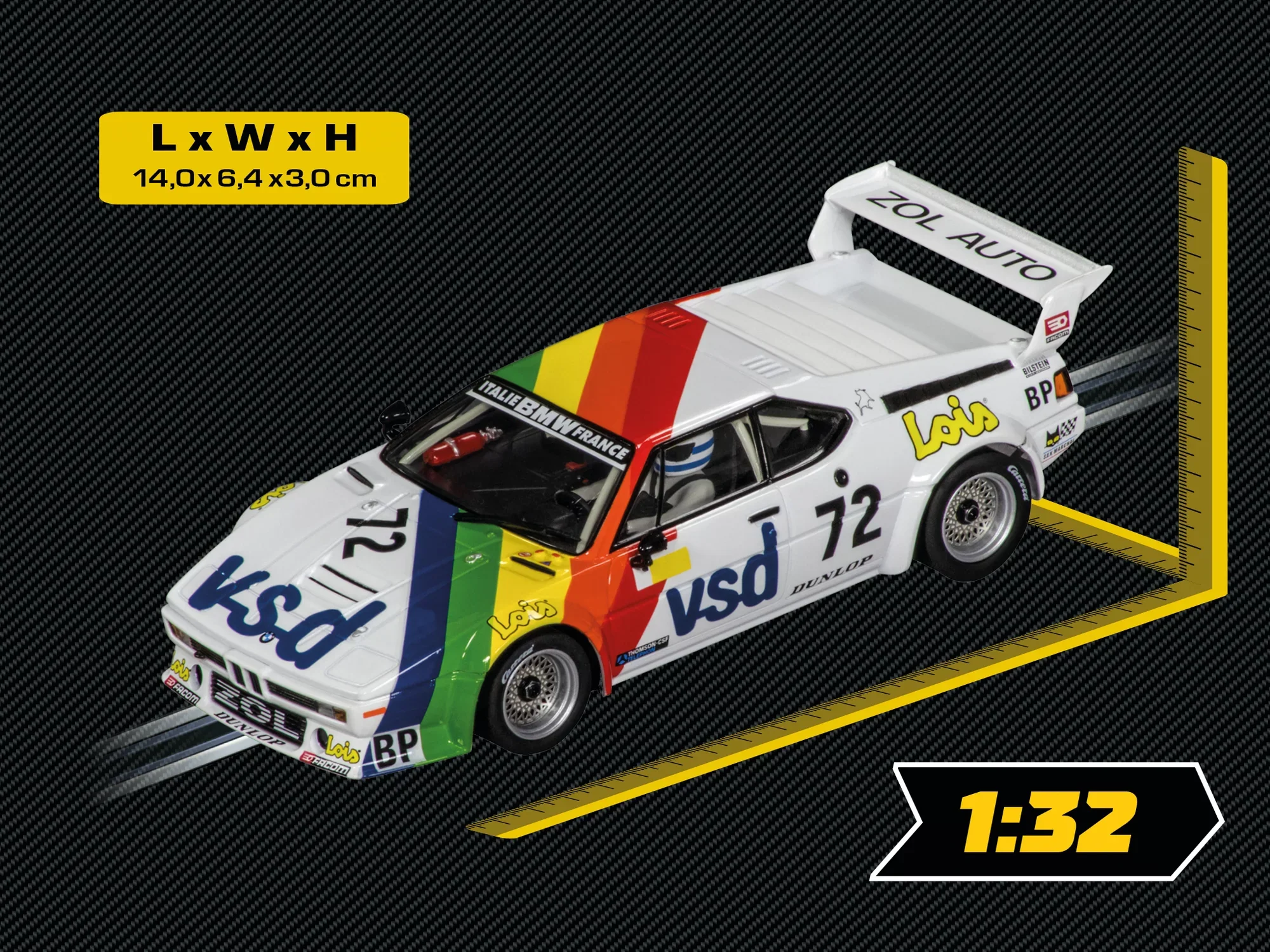 BMW M1 "BMW Zol'Auto, No.72" 24h, 1981 - Image 2