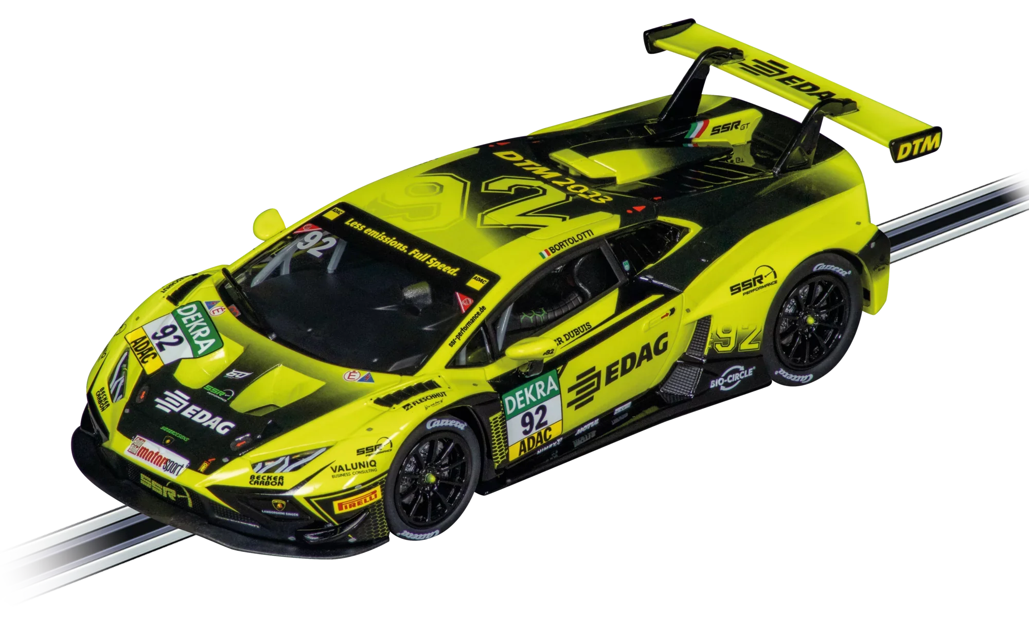Lamborghini Huracán GT3 Evo2 "SSR Performance, M.Bortolotti, No.92", DTM 2023