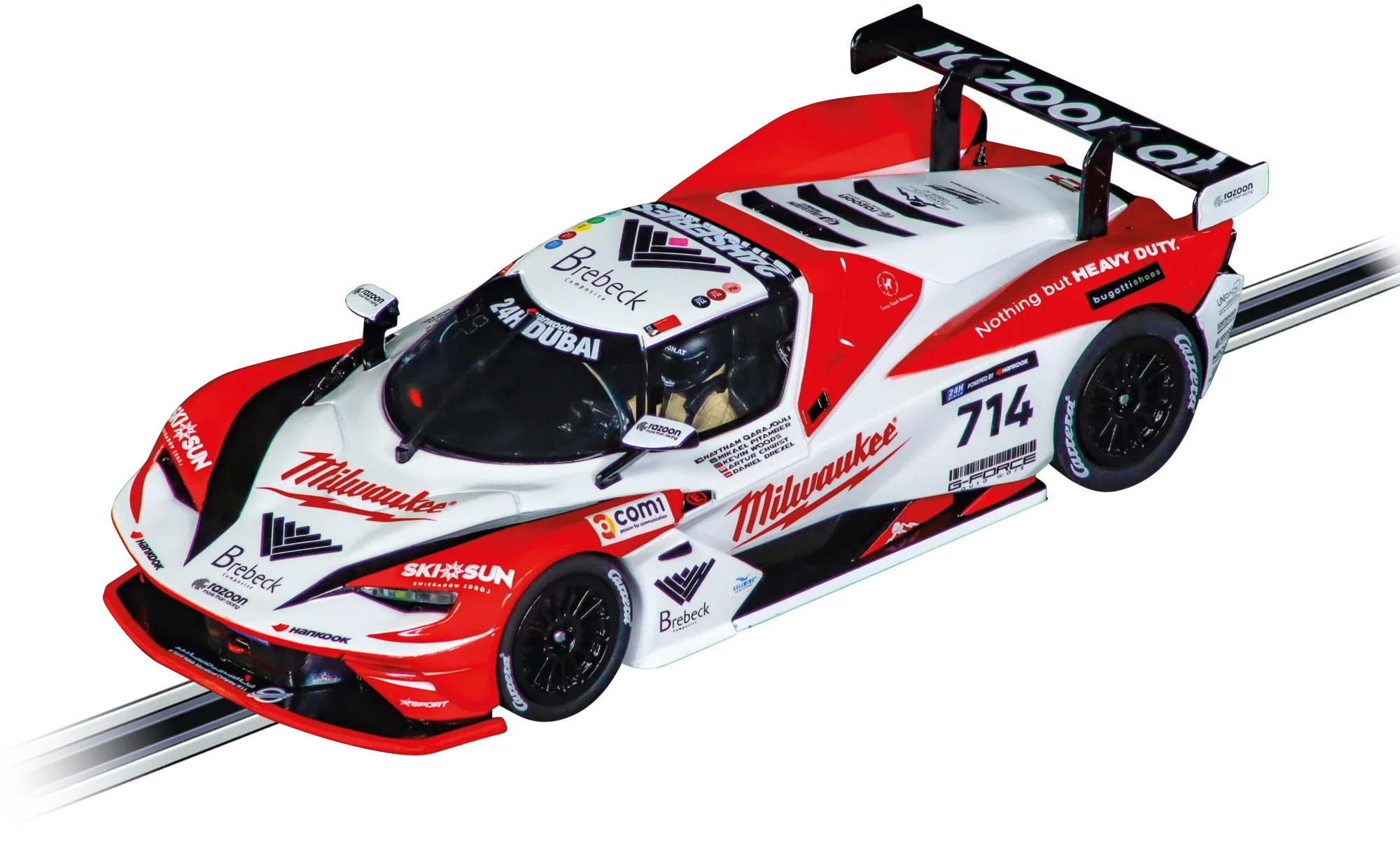 KTM X-Bow GTX "Razoon - more than Racing, No.714", Dubai 24h 2024