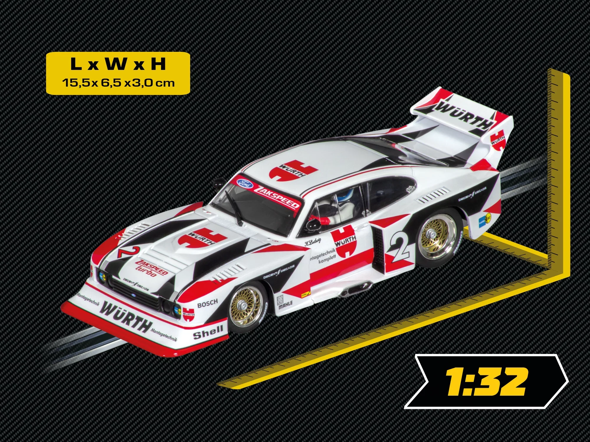Ford Capri Zakspeed Turbo "Würth-Zakspeed-Team, No.2" - Image 5
