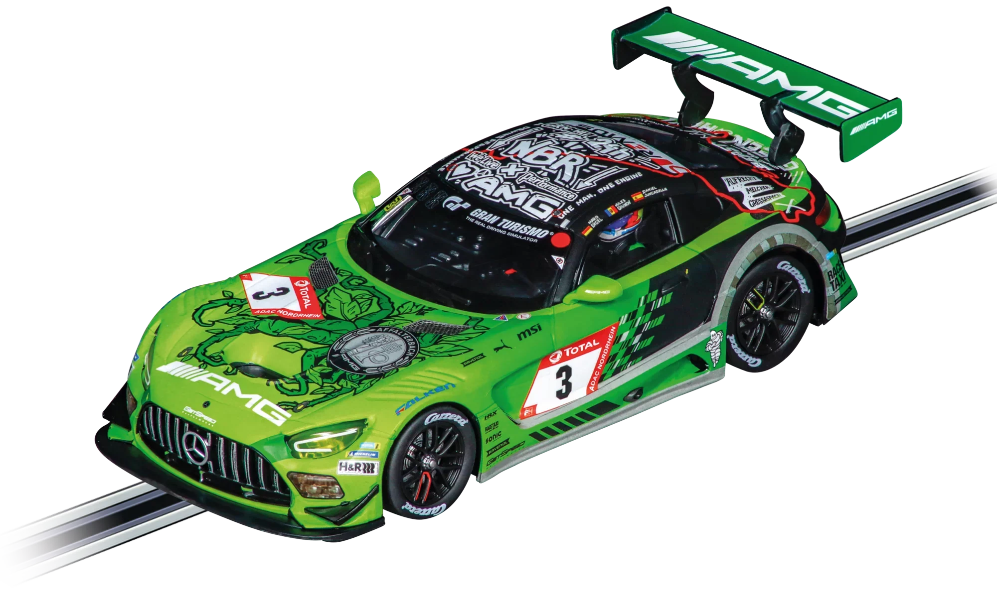 Mercedes-AMG GT3 Evo "GetSpeed Performance, No.3", 24H Nürburgring