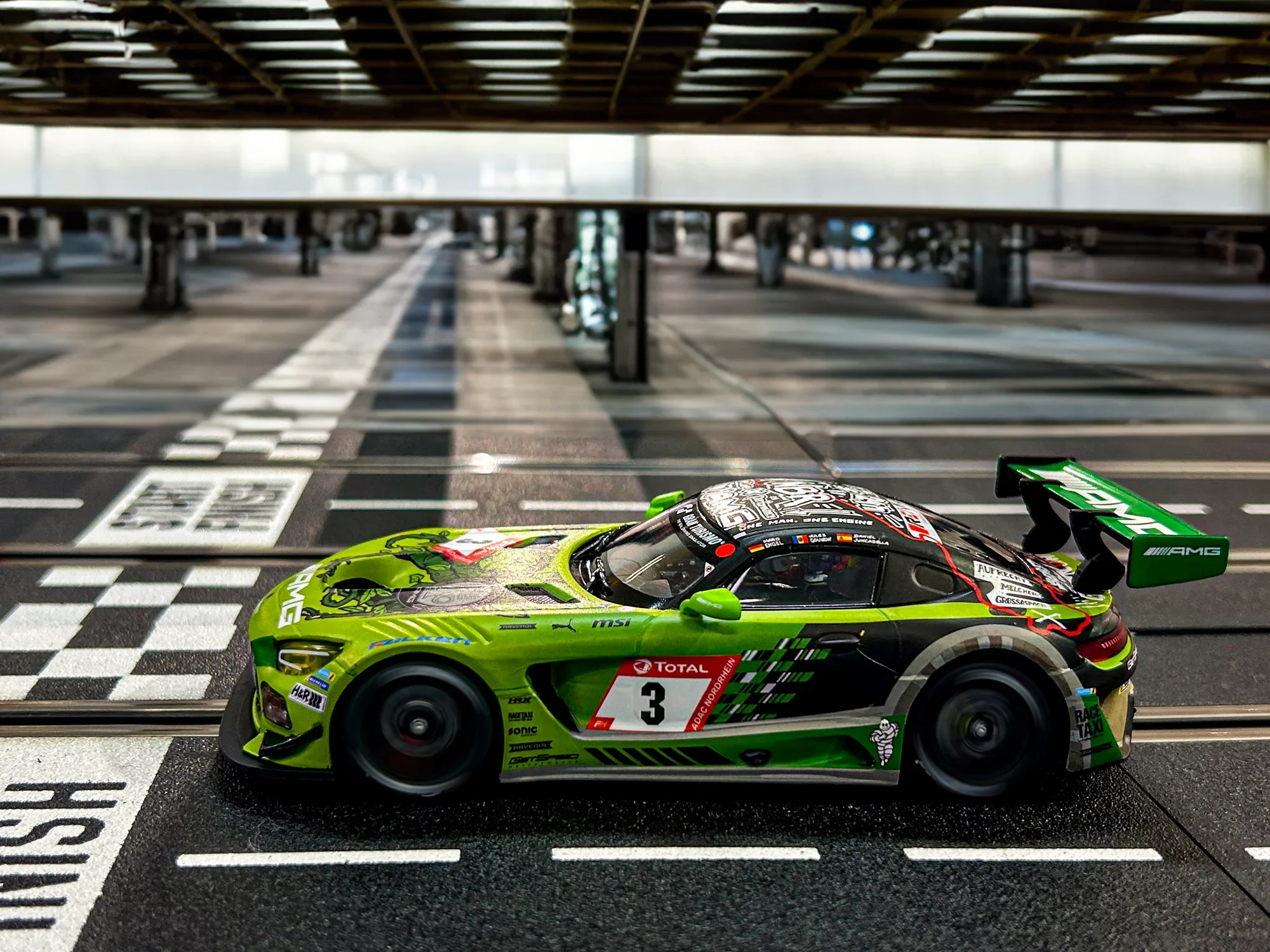 Mercedes-AMG GT3 Evo "GetSpeed Performance, No.3", 24H Nürburgring - Image 3
