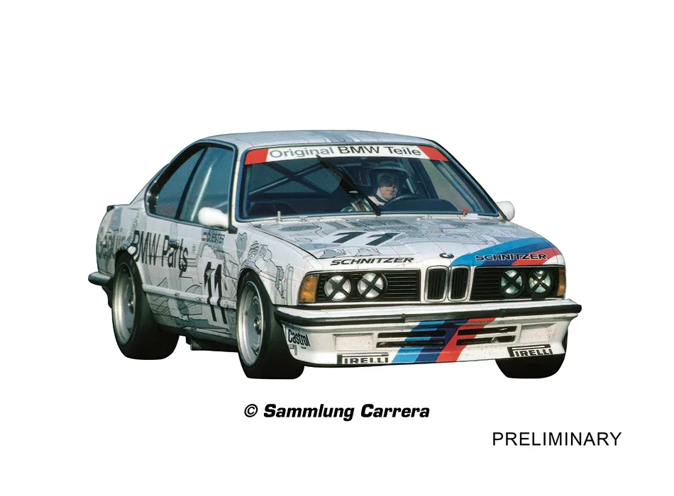 BMW 635 CSI  "Schnitzer, Genuine BMW Parts, No.11" 24H Spa 1986