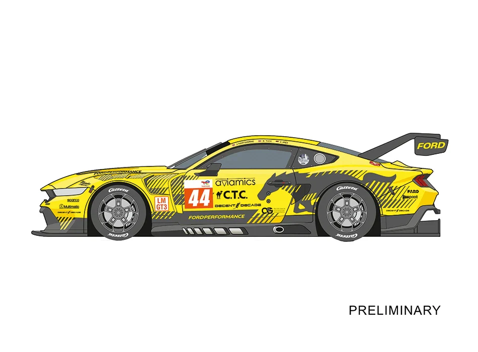 Ford Mustang GT3 "Ford Performance, No.44"