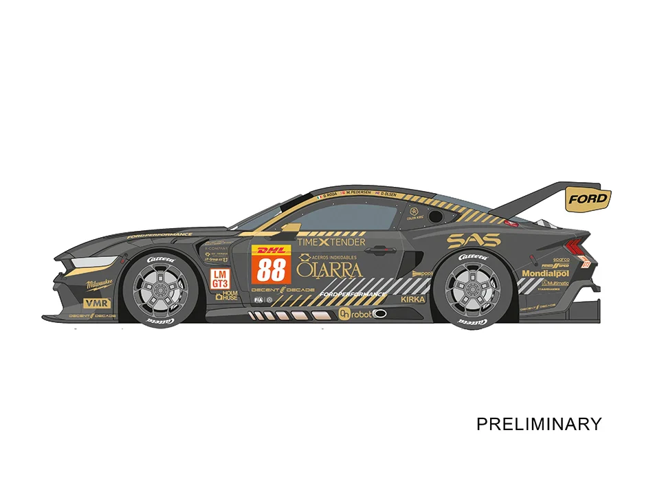 Ford Mustang GT3 "Proton Competition, No.88" Spa 2024