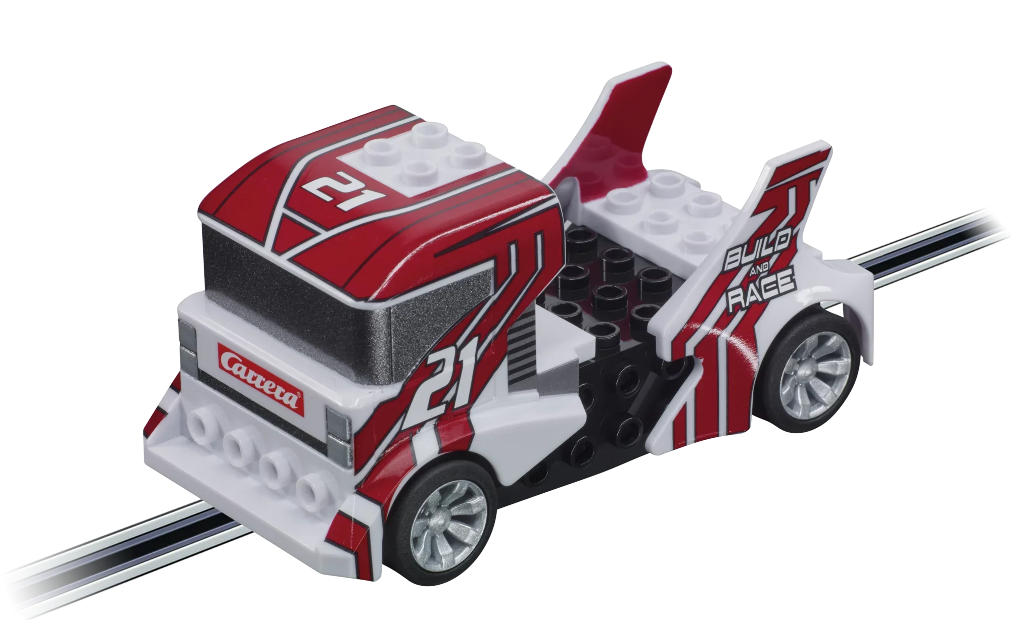 Build 'n Race - Race Truck white