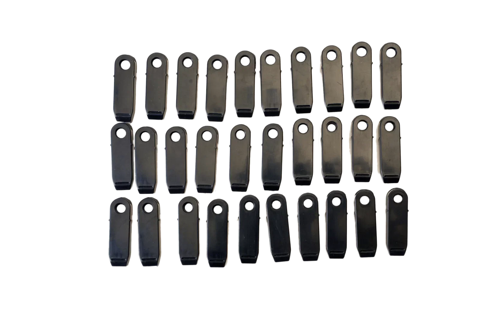 Clips for track screw connection