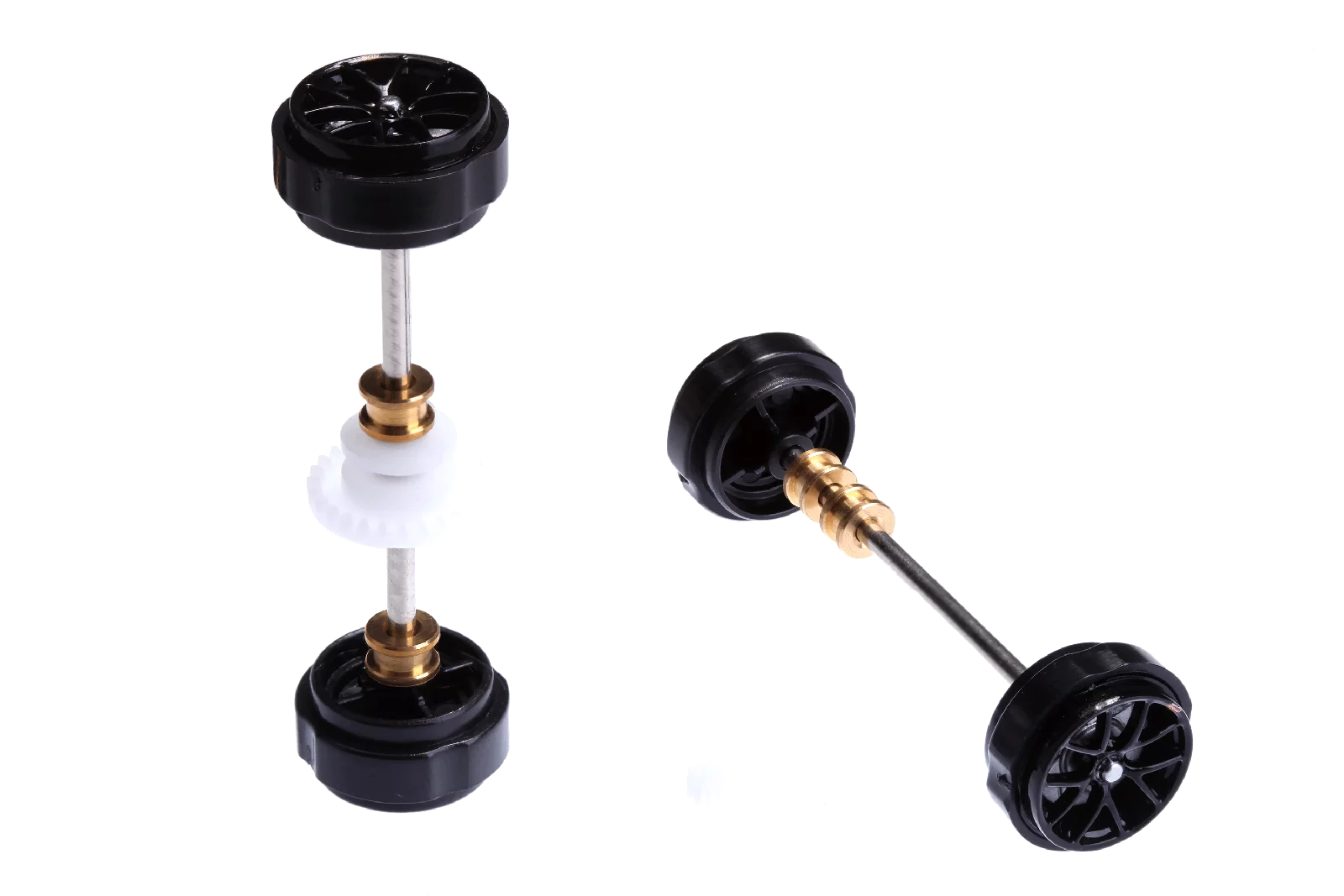Evolution-Digital 132 Front axle and rear axle for 20027594, 20030810, 20030811, 20030844, 20030871