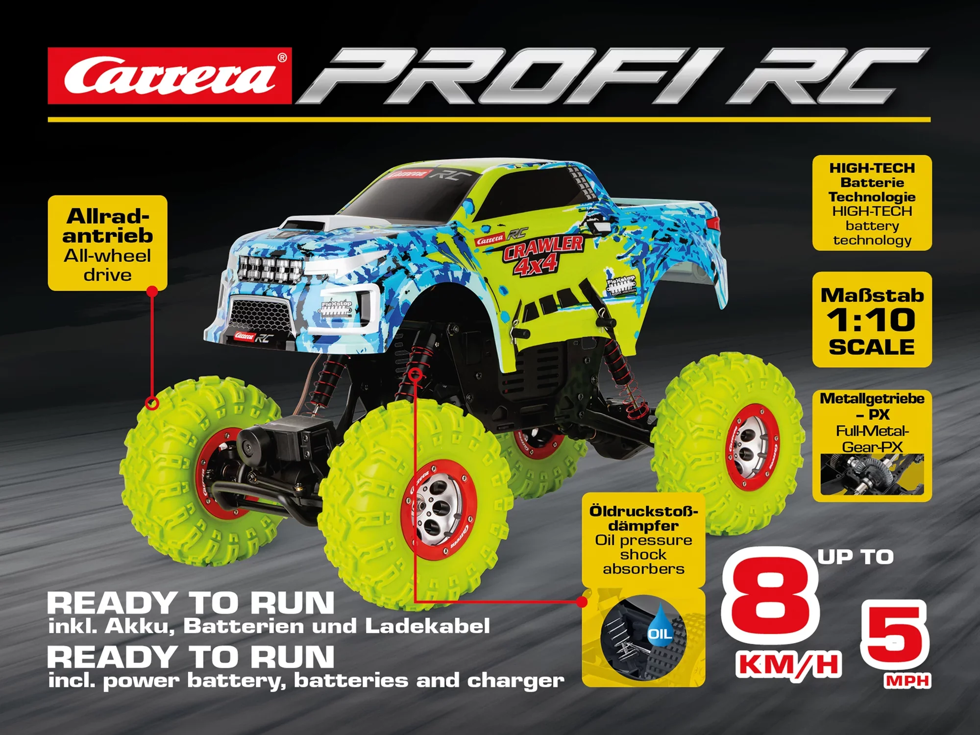 2,4GHz Crawler -PX- Carrera Profi RC - Image 12