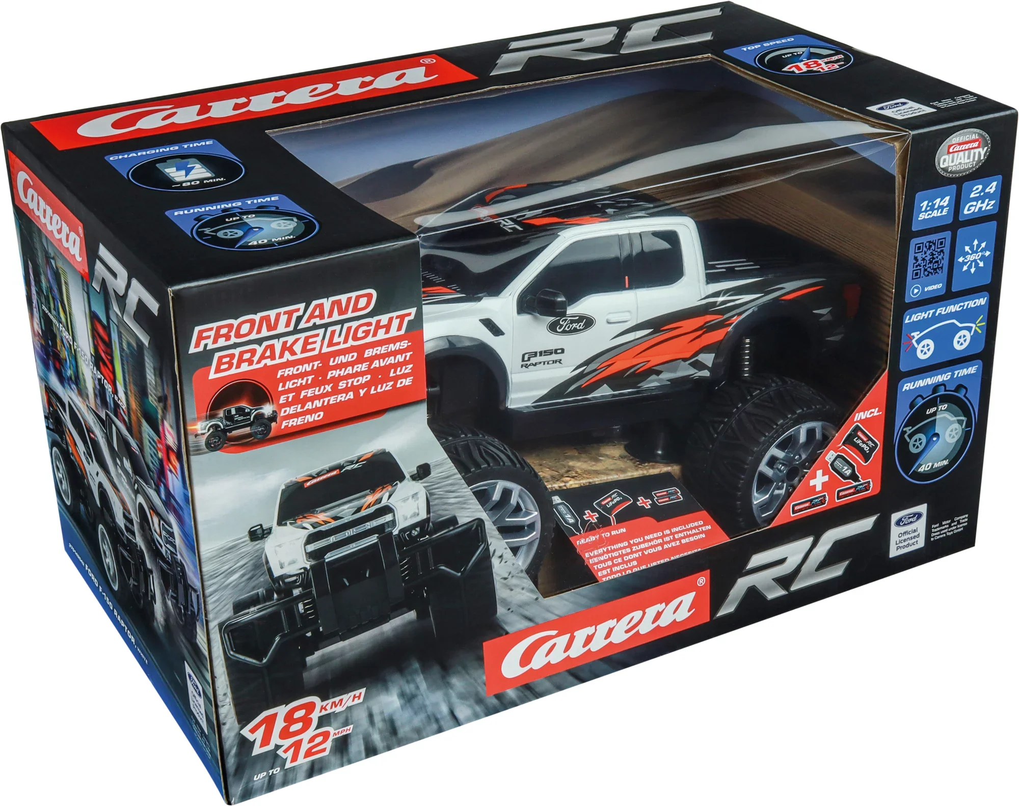 2,4GHz Ford F-150 Raptor, white - Image 6