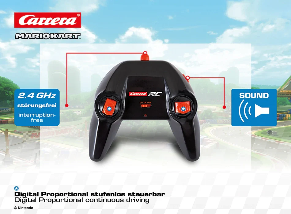 2,4GHz Mario Kart(TM), Mario - Race Kart with Sound - Image 15