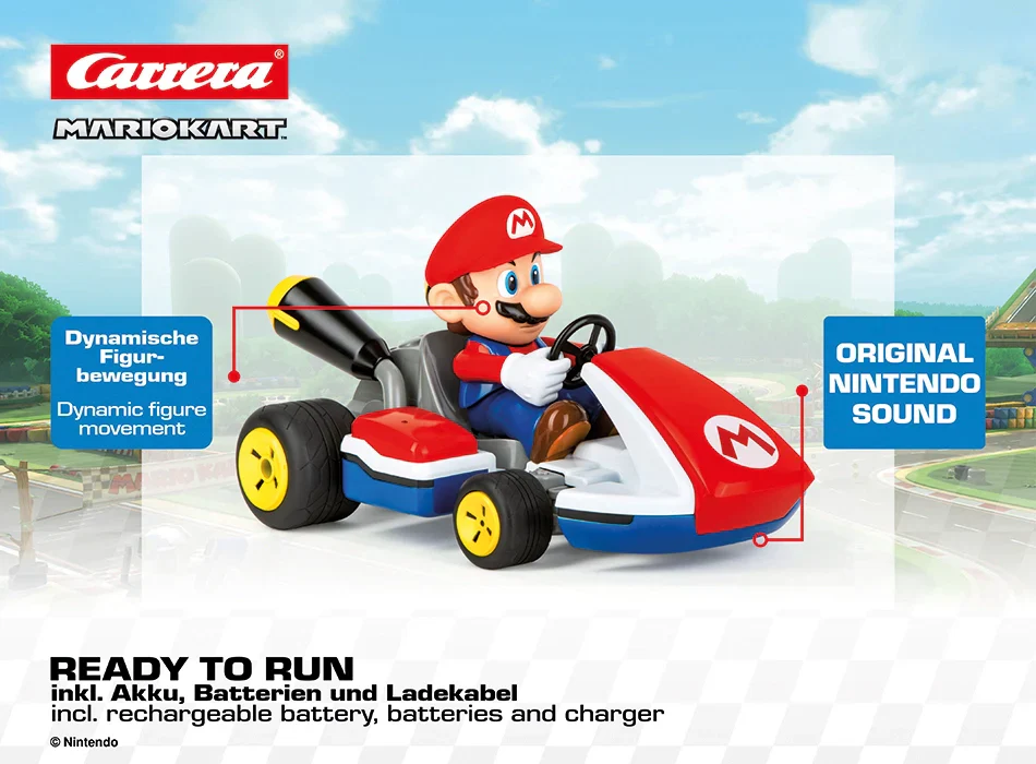 2,4GHz Mario Kart(TM), Mario - Race Kart with Sound - Image 17