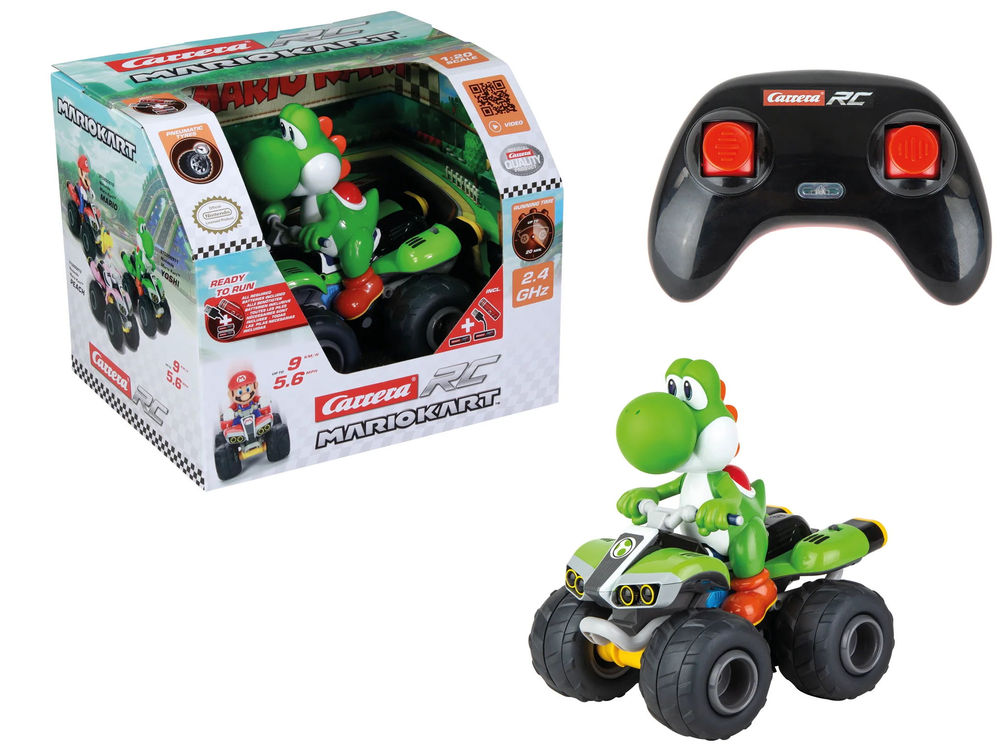 2,4GHz Mario Kart™,  Yoshi - Quad - Image 4