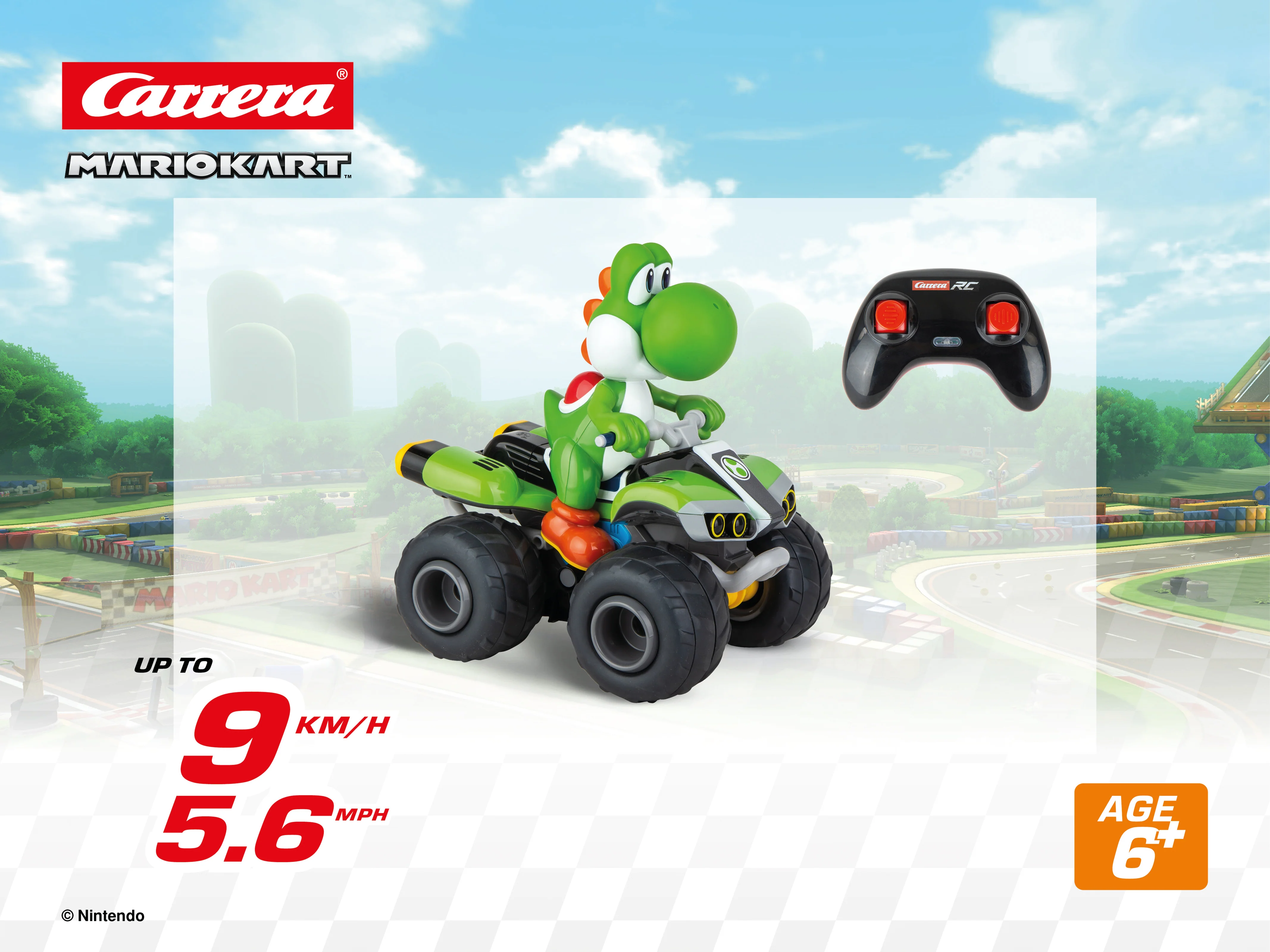 2,4GHz Mario Kart™,  Yoshi - Quad - Image 5