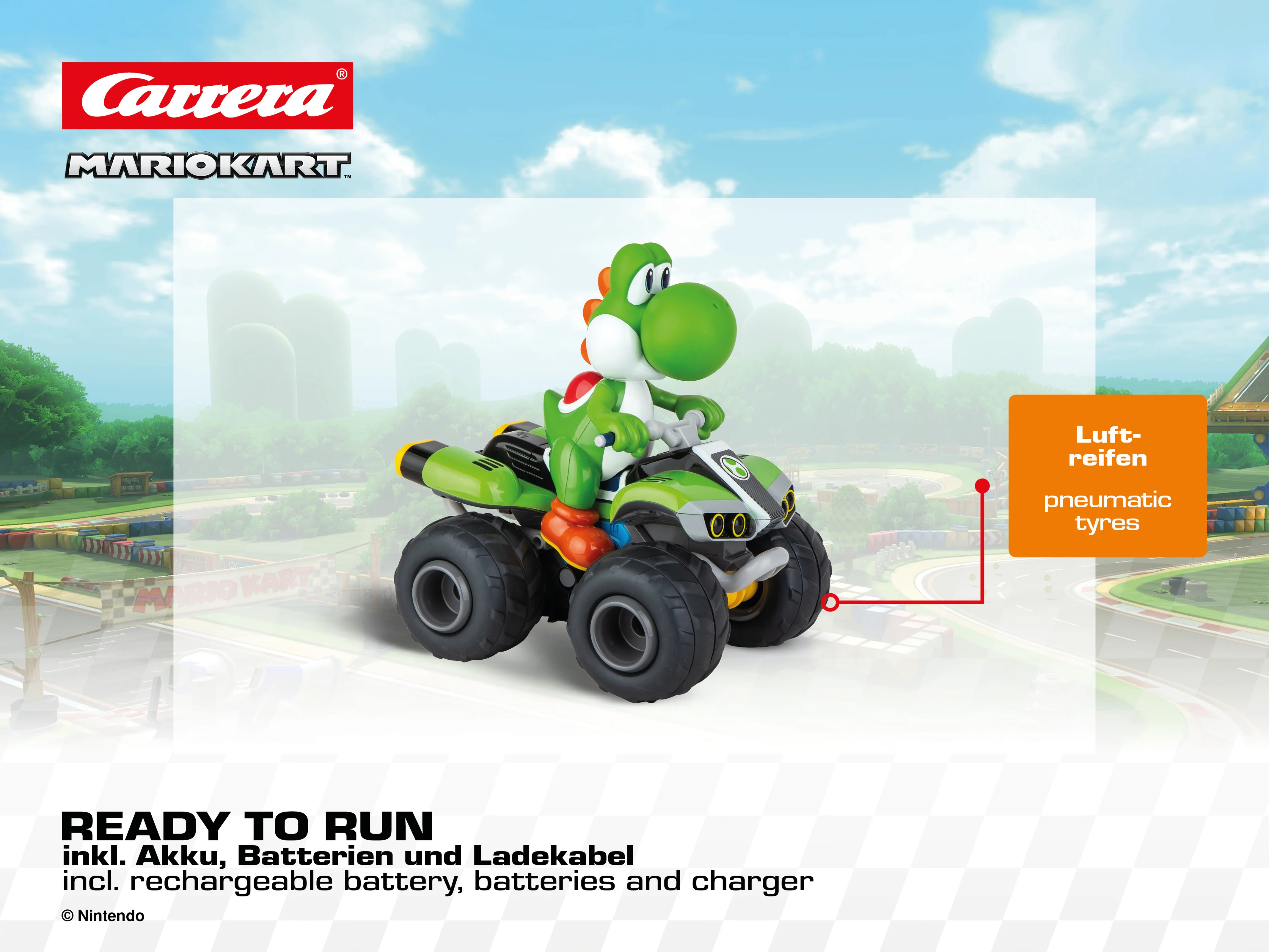 2,4GHz Mario Kart™,  Yoshi - Quad - Image 7