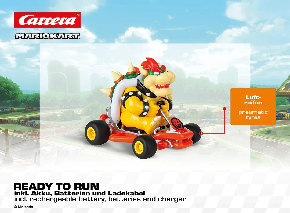 2,4GHz Mario Kart(TM) Pipe Kart, Bowser - Image 8