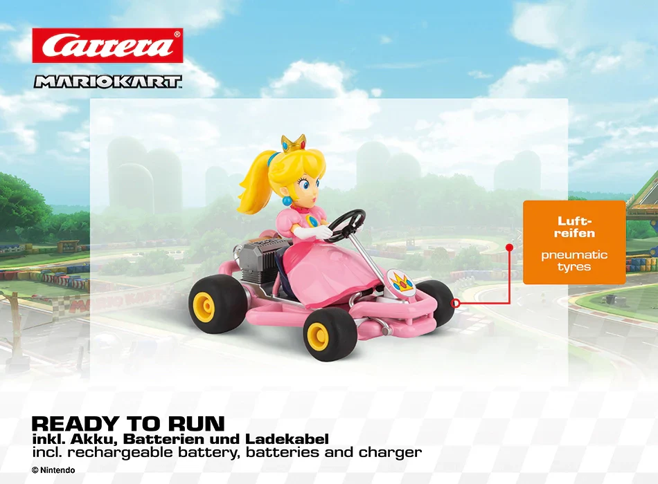 2,4GHz Mario Kart™ Pipe Kart, Peach - Image 29