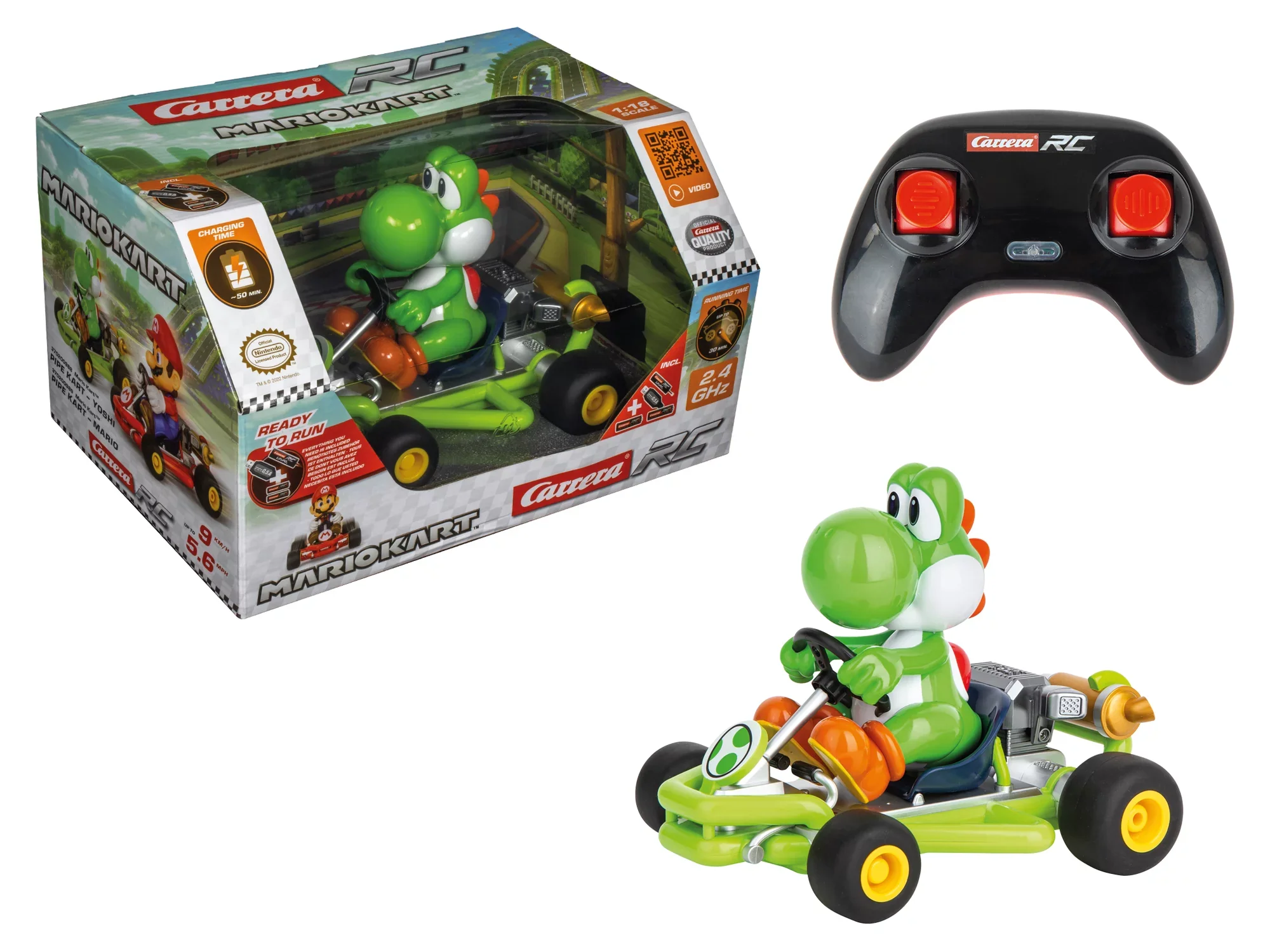 2,4GHz Mario Kart™ Pipe Kart, Yoshi - Image 2