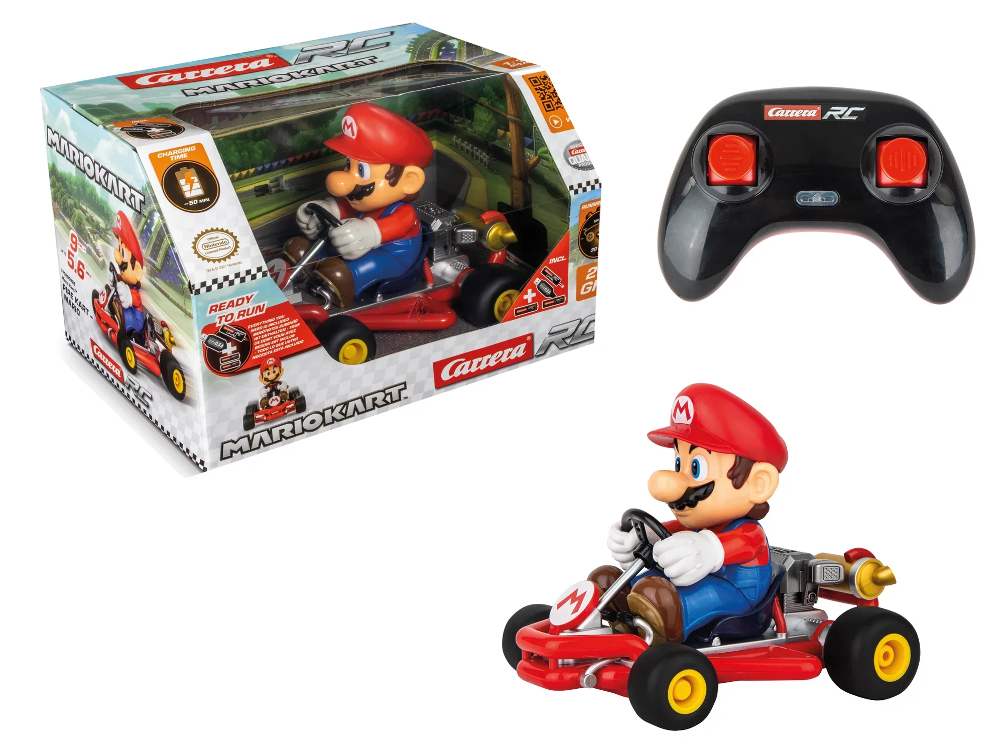 2,4GHz Mario Kart™ Pipe Kart, Mario - Image 2