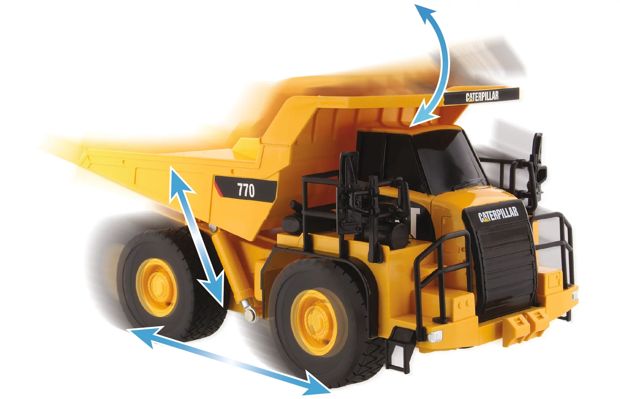 1:35 RC Cat® 770 Mining Truck (B/O) - Image 7