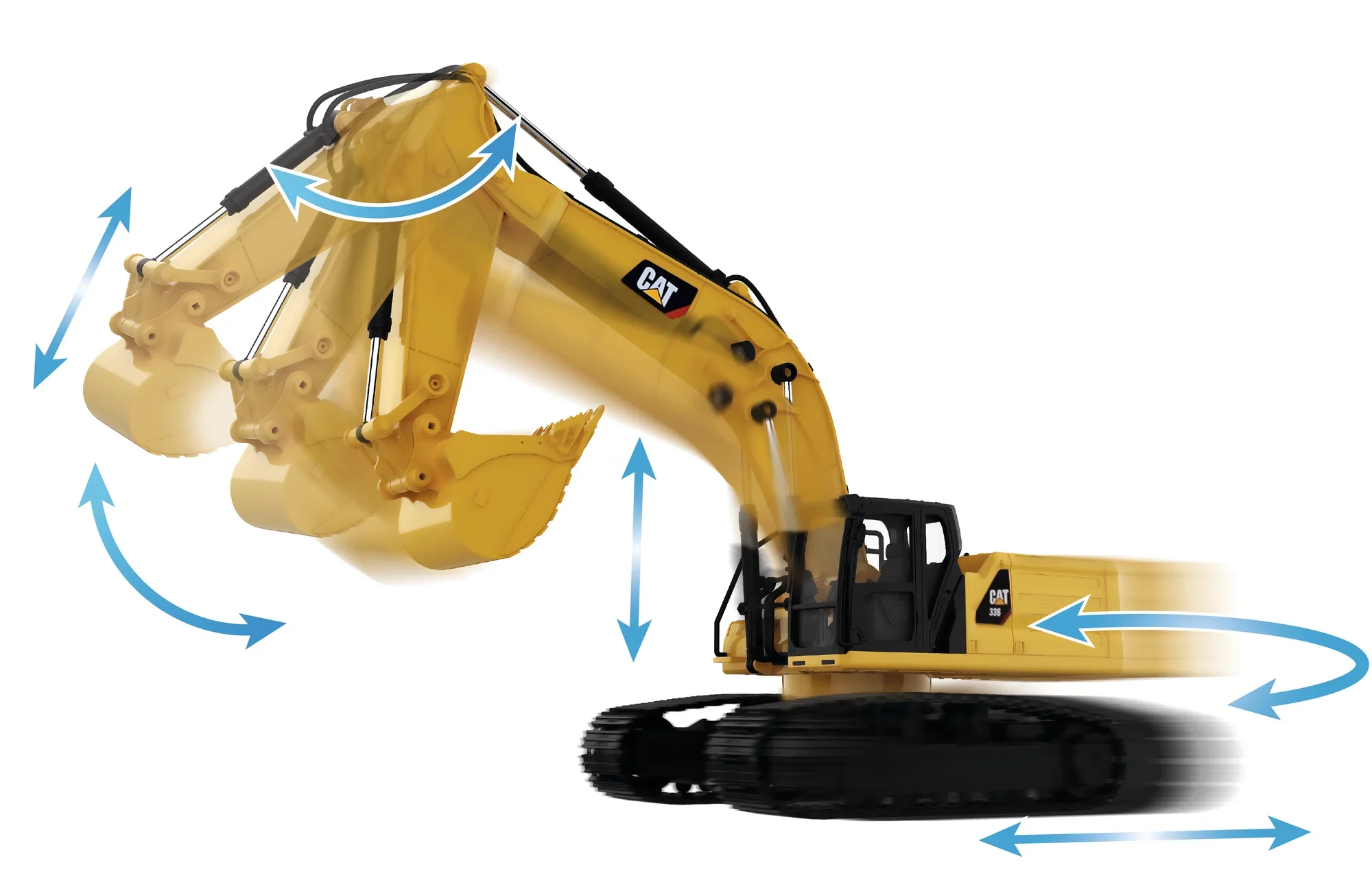 1:24 RC Cat® 336 Excavator - Image 6