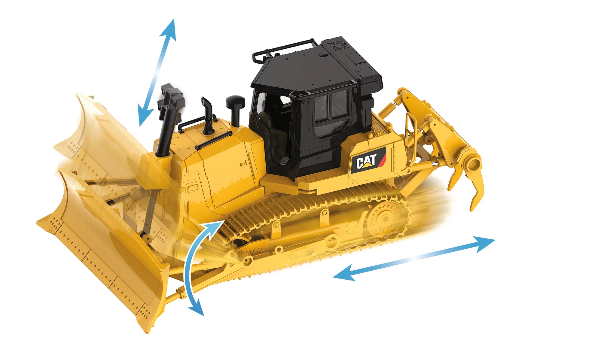 1:24 RC Cat® AT D7E Track Type Tractor - Image 6