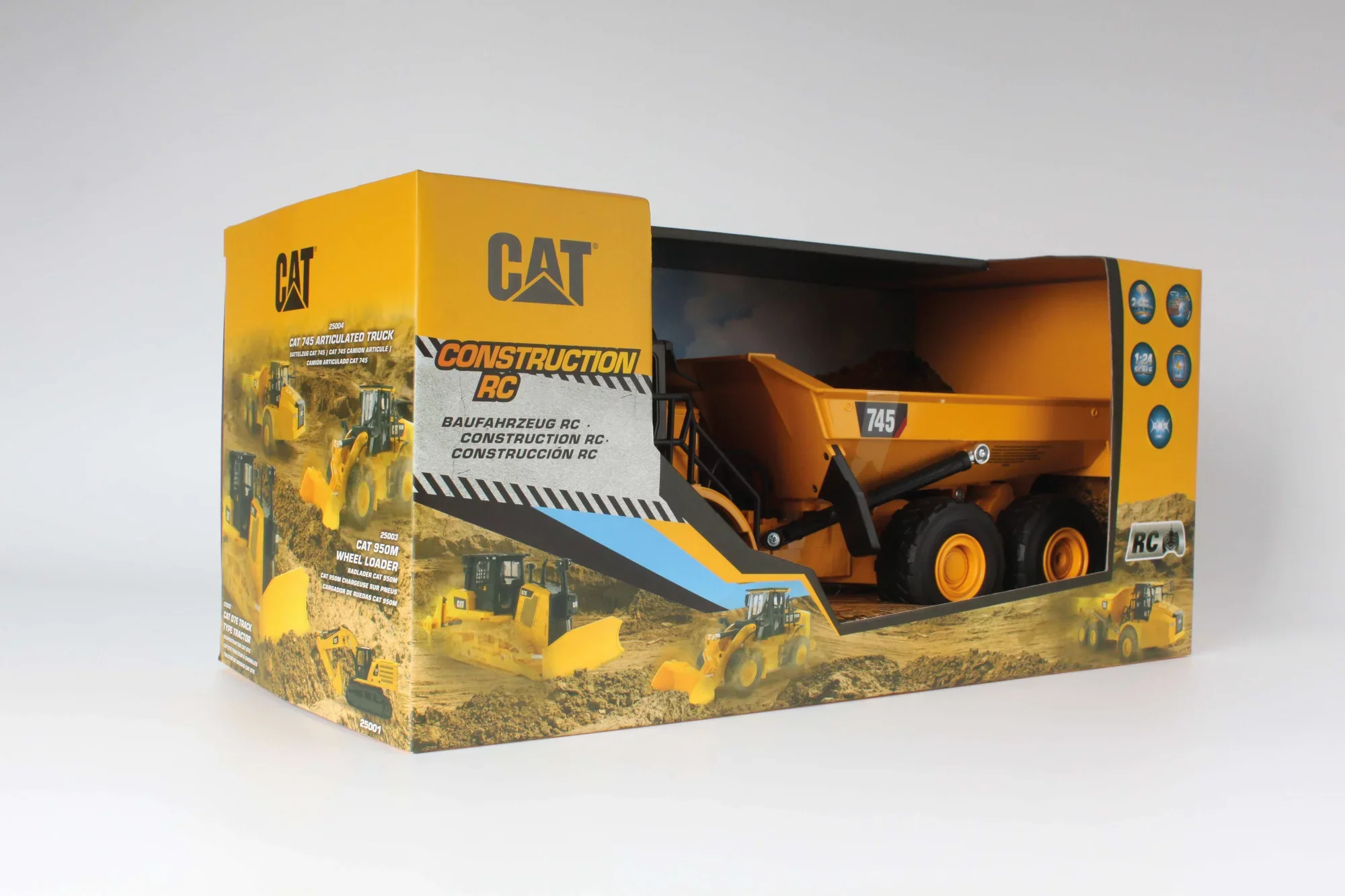 1:24 RC Cat® 745 Articulated Truck - Image 9