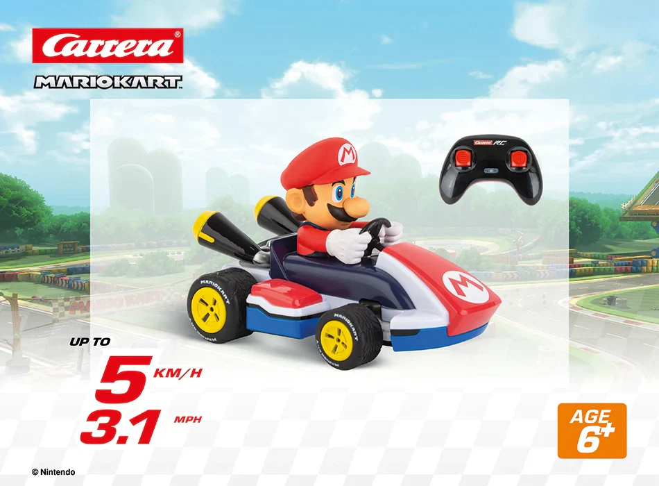 2,4GHz Mario Kart™ Race Kart 1:32, Mario - Image 9
