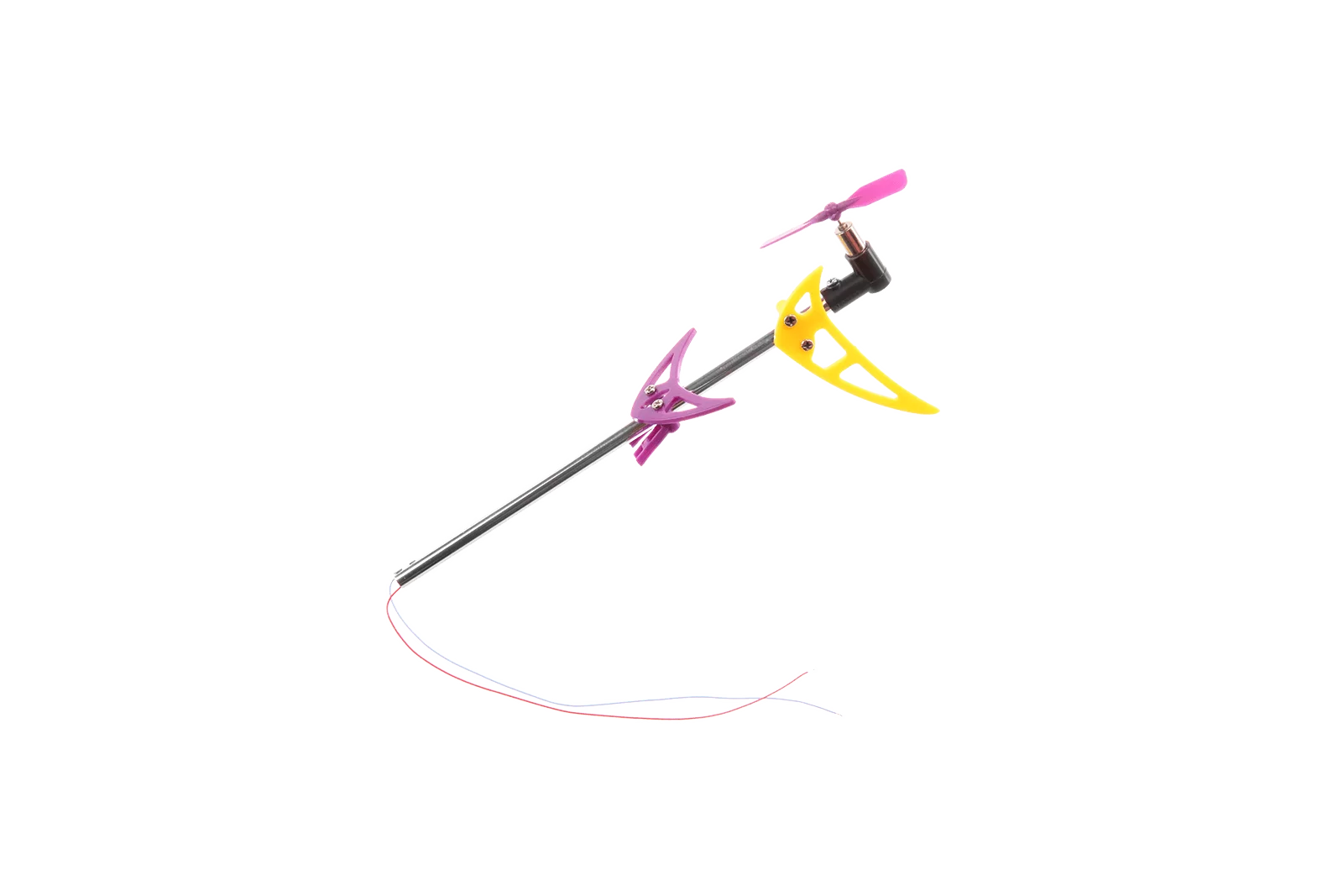 tail set including engine for Helicopter Purple Falcon (500003)