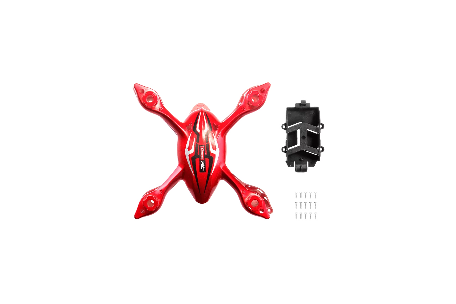 Chassis with screws Battery holder and Foam rubber Landing pads for Quadrocopter RC Video ONE 503003