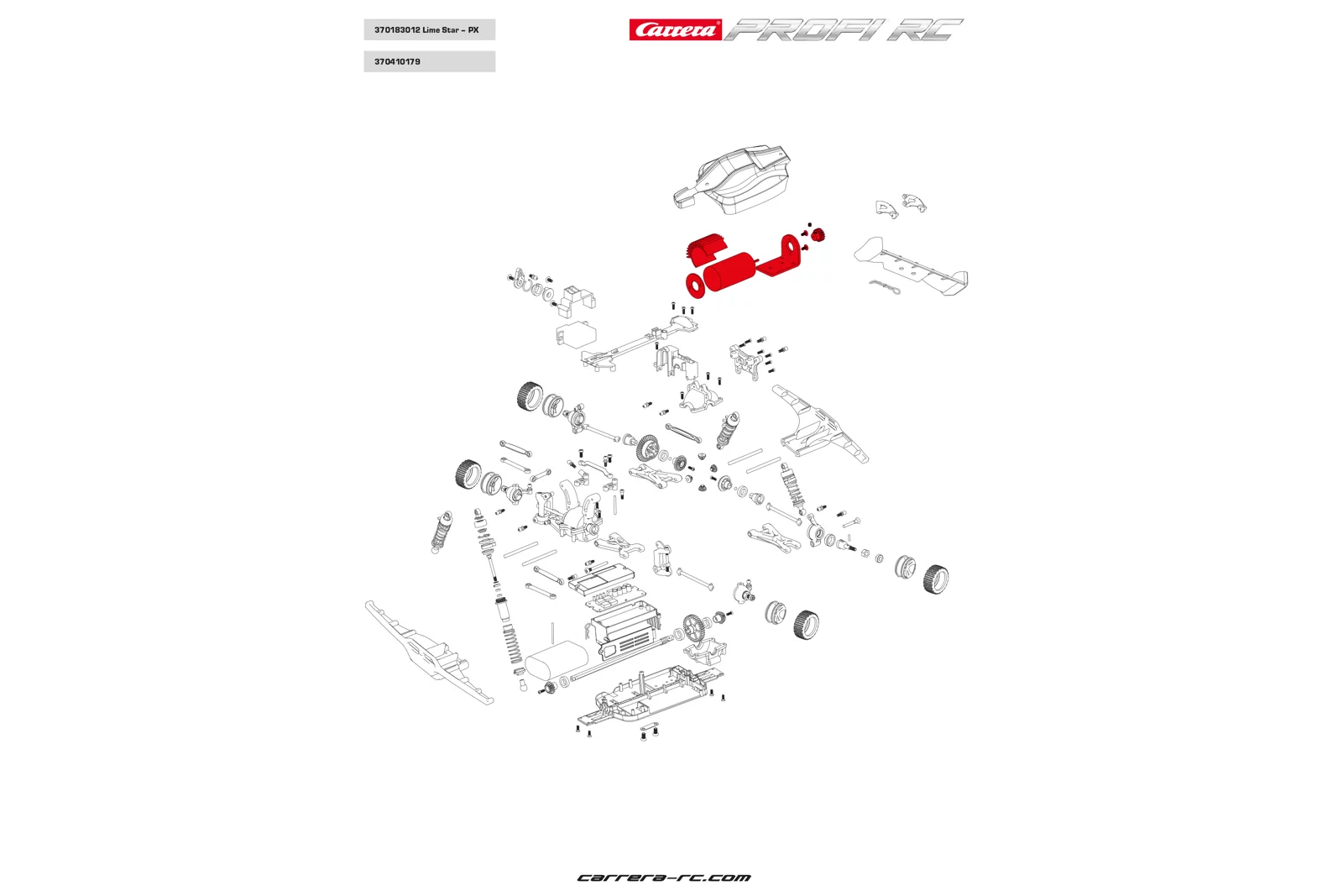 engine + Pinion - Profi RC - Image 2