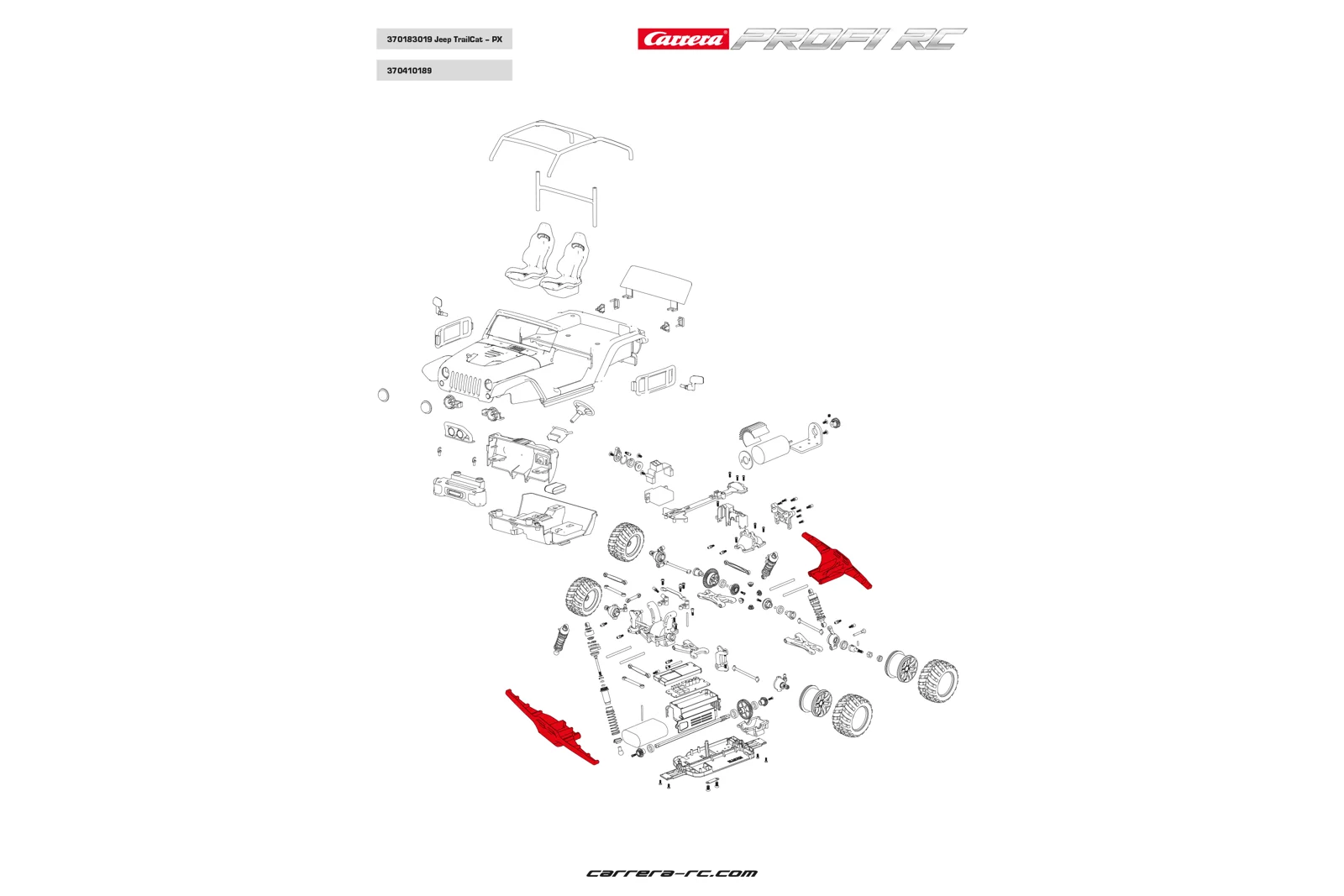 Bumper for front/rear - Profi RC - Image 2