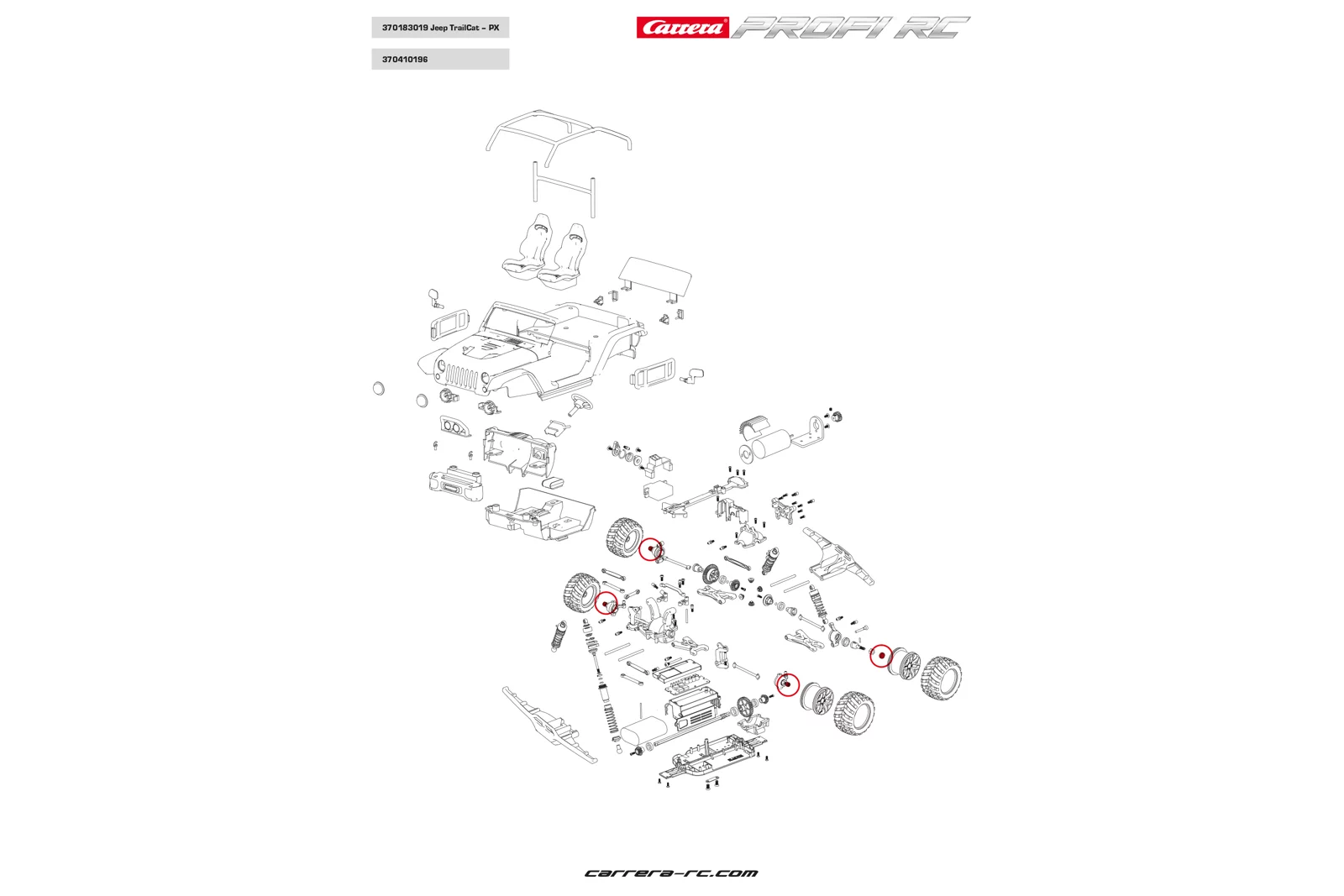 Wheel nuts 4 pcs. - Profi RC - Image 2