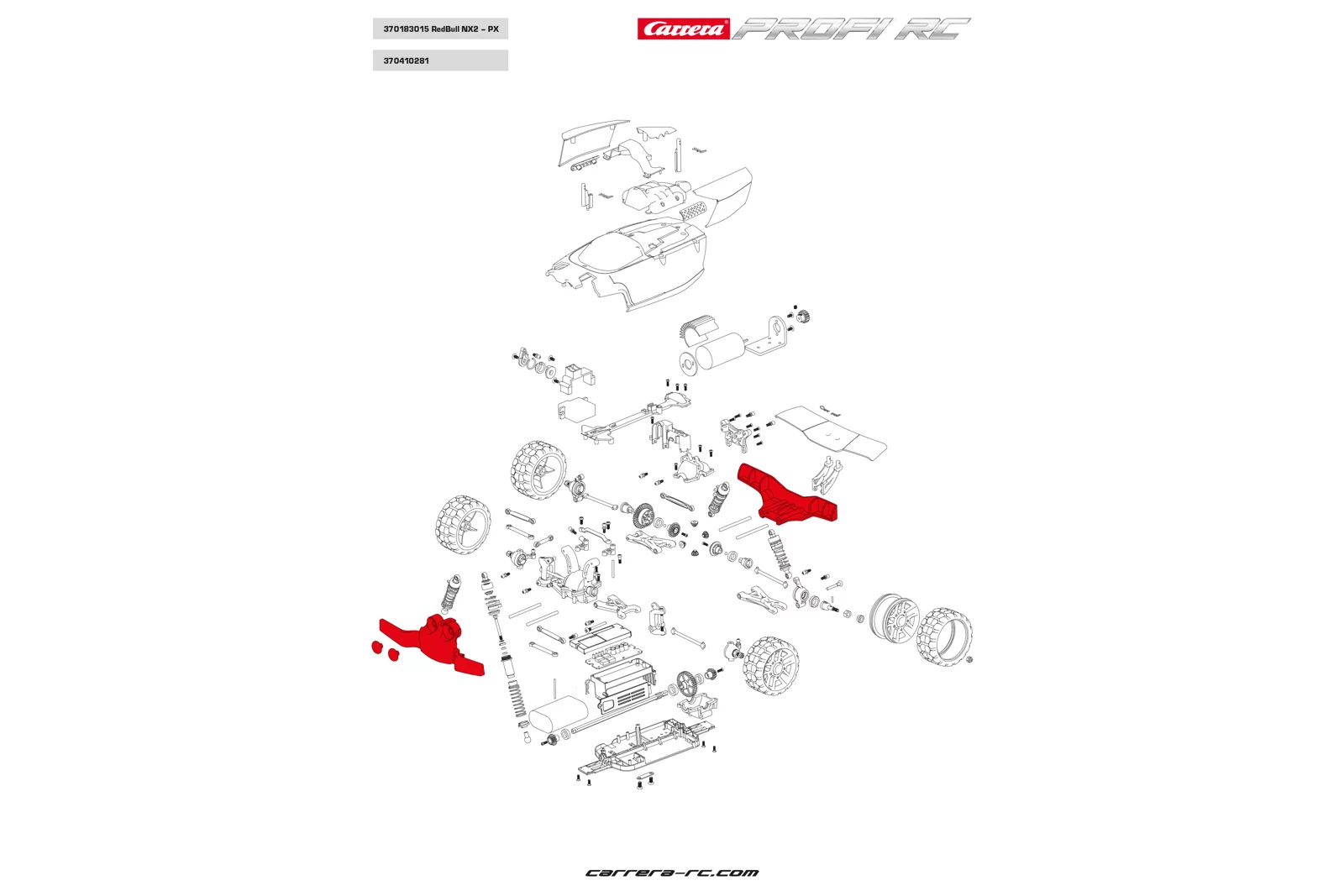 Front & Rear Bumper for Red Bull NX2 (183008) - Image 2