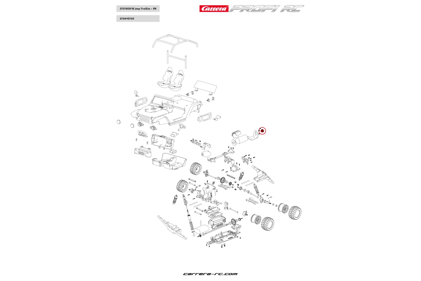 Main gear / pinion - Profi RC