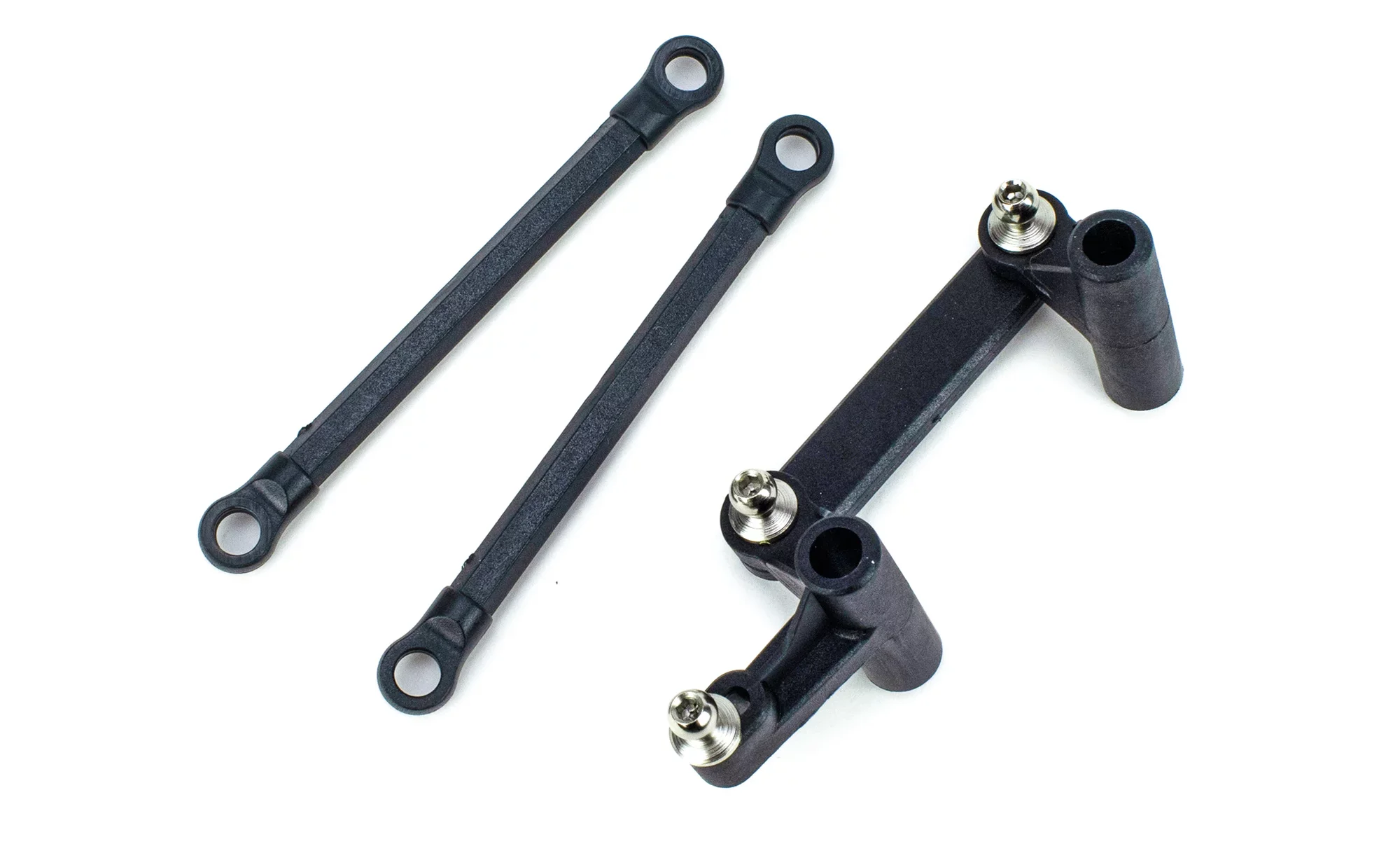 Set steering linkage + servo rod