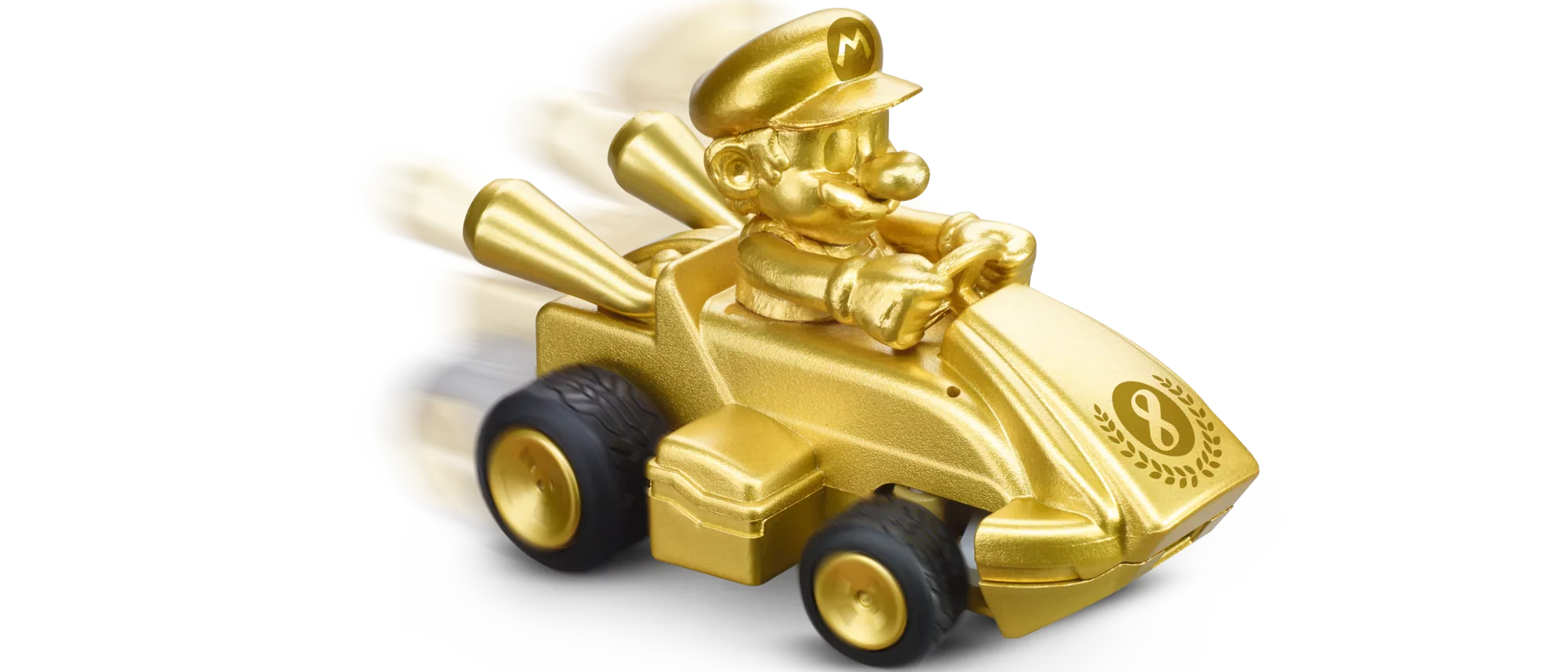 2,4GHz Mario Kart™ Mini RC, Mario - Gold - Image 25