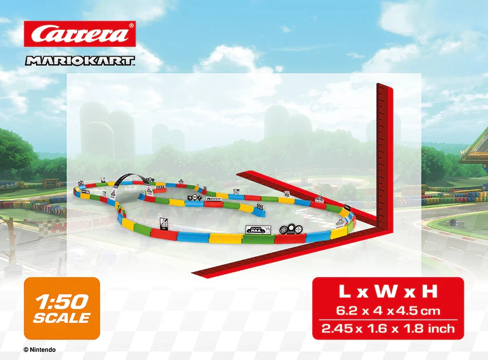 2,4GHz Mario Kart™ Tabletop Racing Set - Mario & Luigi - Image 7