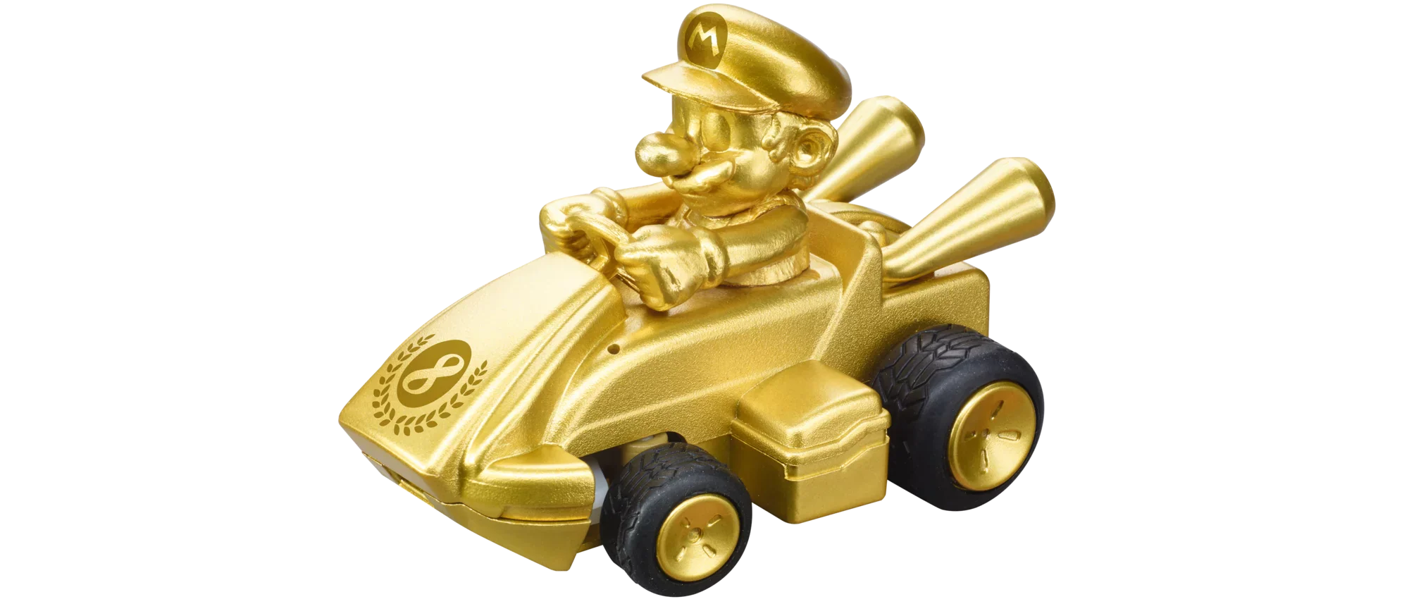 2,4GHz Mario Kart(TM) Mini RC, Mario - Gold (Paperbox)