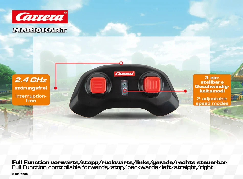 2,4GHz Mario Kart(TM) Mini RC, Mario - Gold (Paperbox) - Image 12