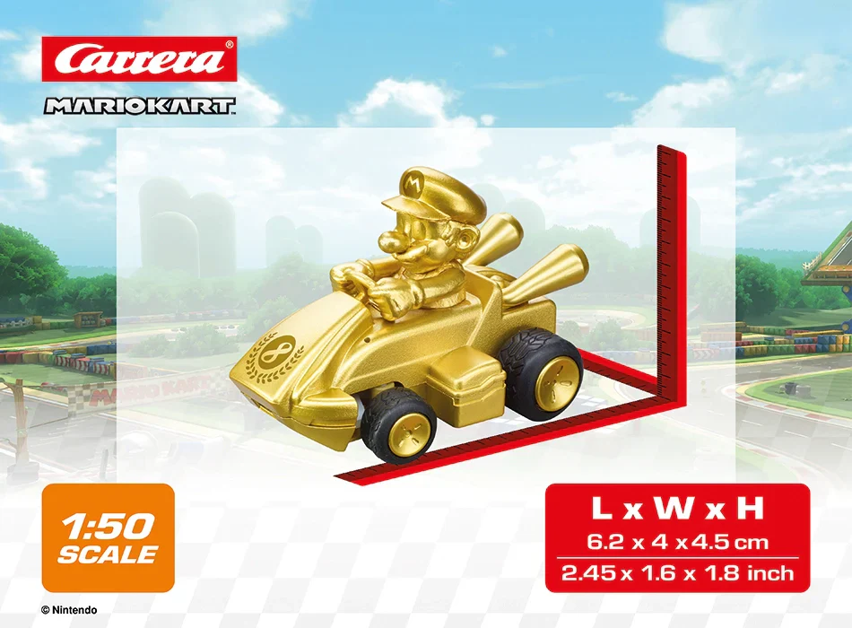 2,4GHz Mario Kart(TM) Mini RC, Mario - Gold (Paperbox) - Image 13