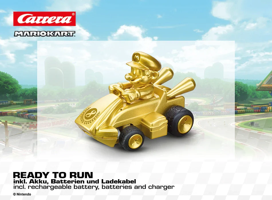 2,4GHz Mario Kart(TM) Mini RC, Mario - Gold (Paperbox) - Image 14