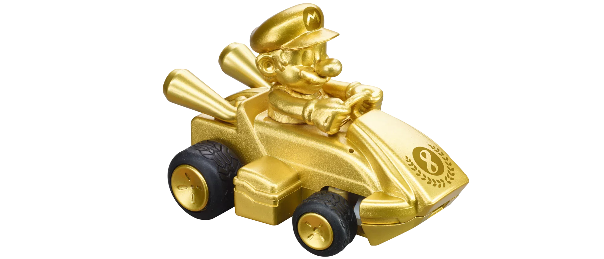 2,4GHz Mario Kart(TM) Mini RC, Mario - Gold (Paperbox) - Image 7
